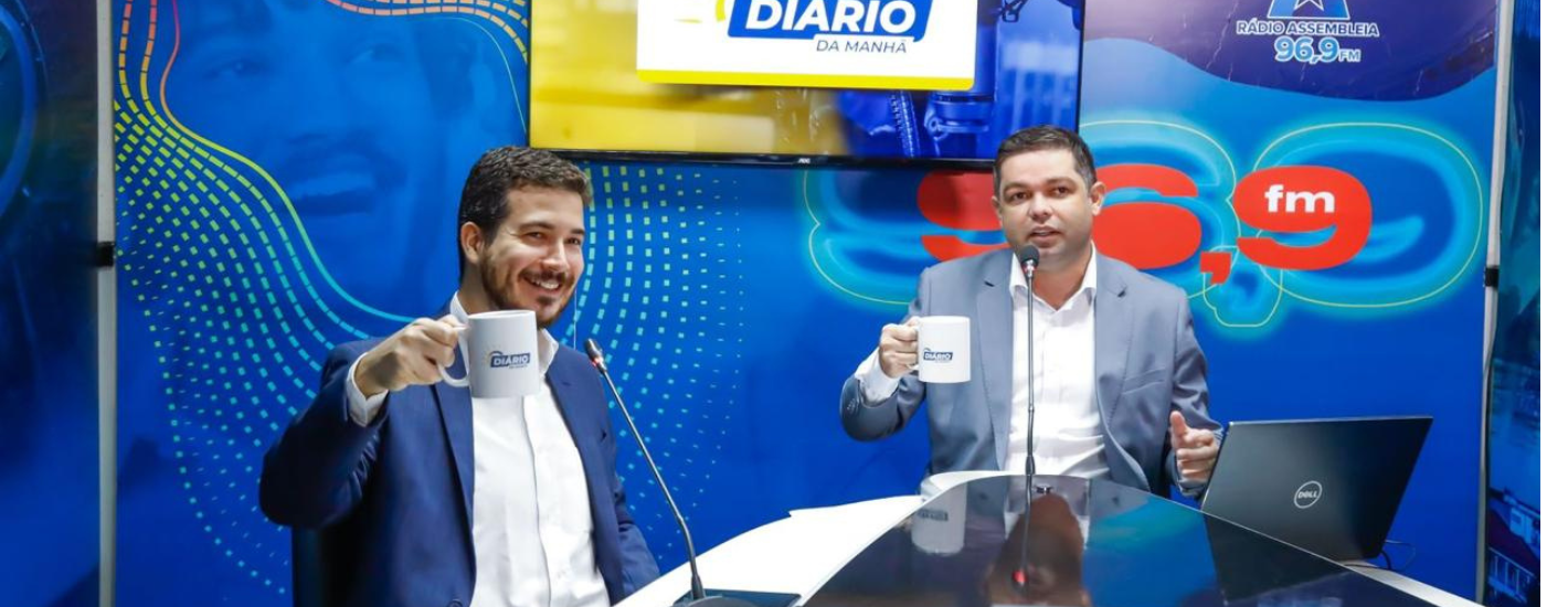 Histórico – ‘Diário da Manhã’ tem primeira transmissão ao vivo e simultânea pela Rádio e TV Assembleia
