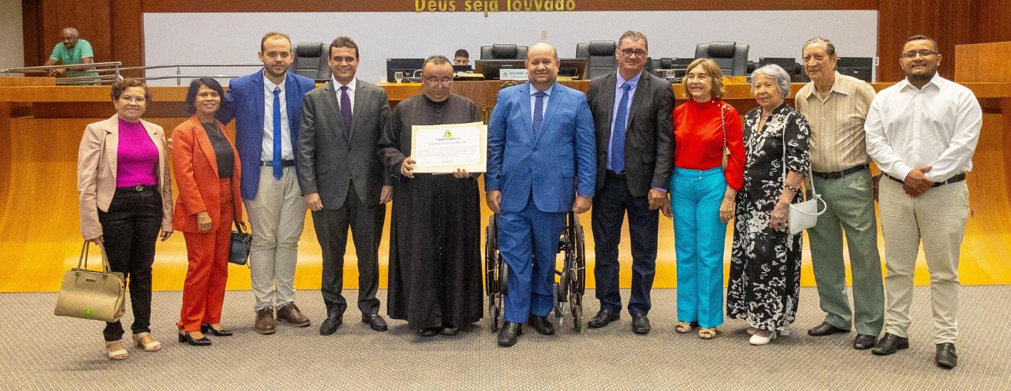 Assembleia concede título de ‘Cidadão Maranhense’ ao padre José Geraldo Teófilo