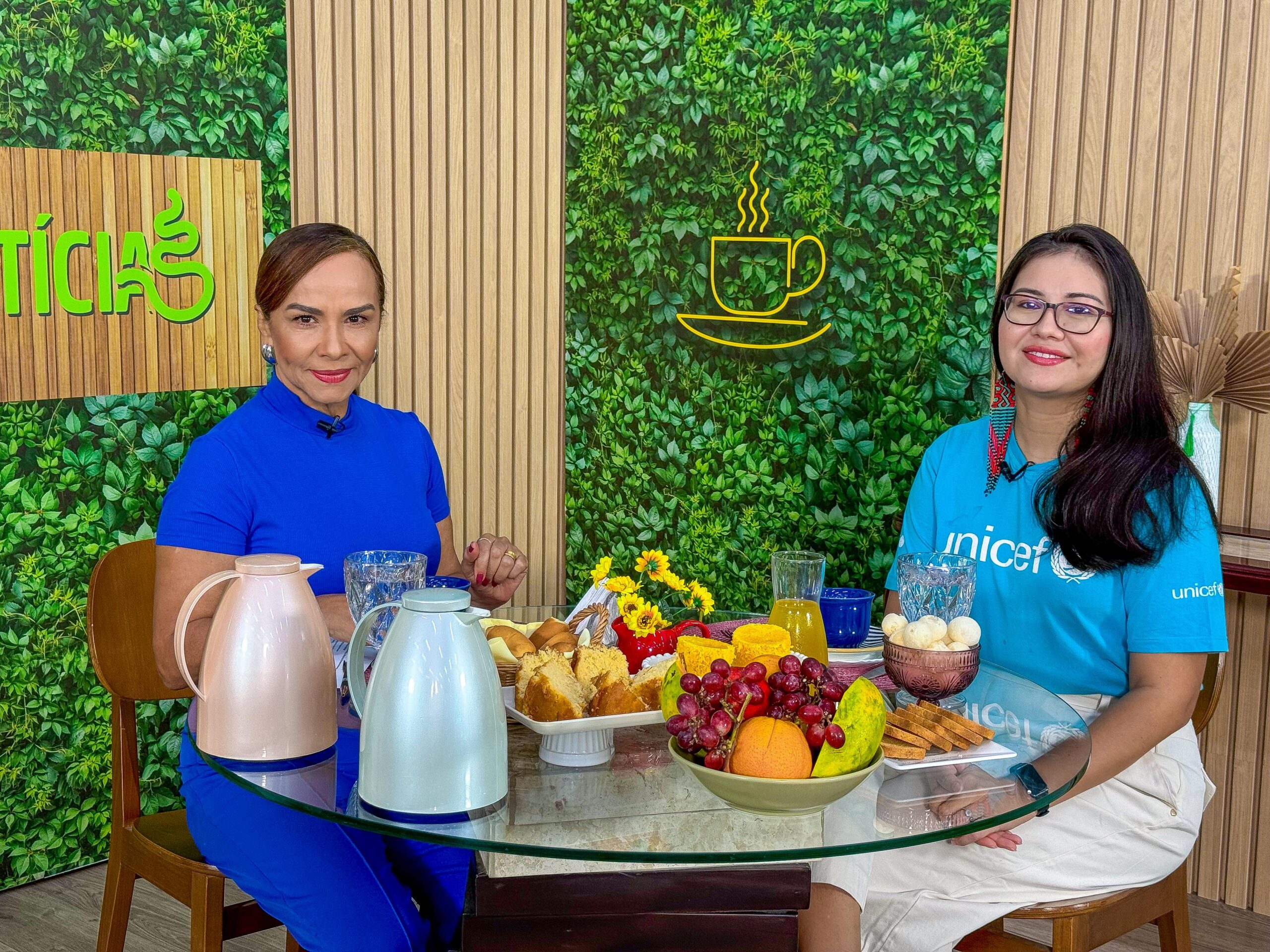 ‘Café com Notícias’ destaca participação de adolescentes em projetos do UNICEF