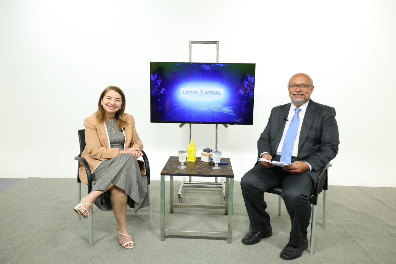 Presidente Iracema Vale é a entrevistada na estreia do programa ‘Legal e Atual’