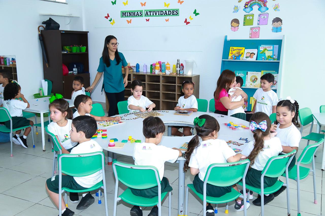 Sementinha inicia ano letivo para alunos da Pré-Escola ao 5° ano com atividades de adaptação