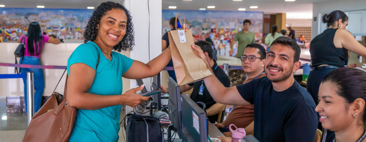 Kits da “Corrida Alema – 190 Anos” começam a ser entregues a participantes do evento