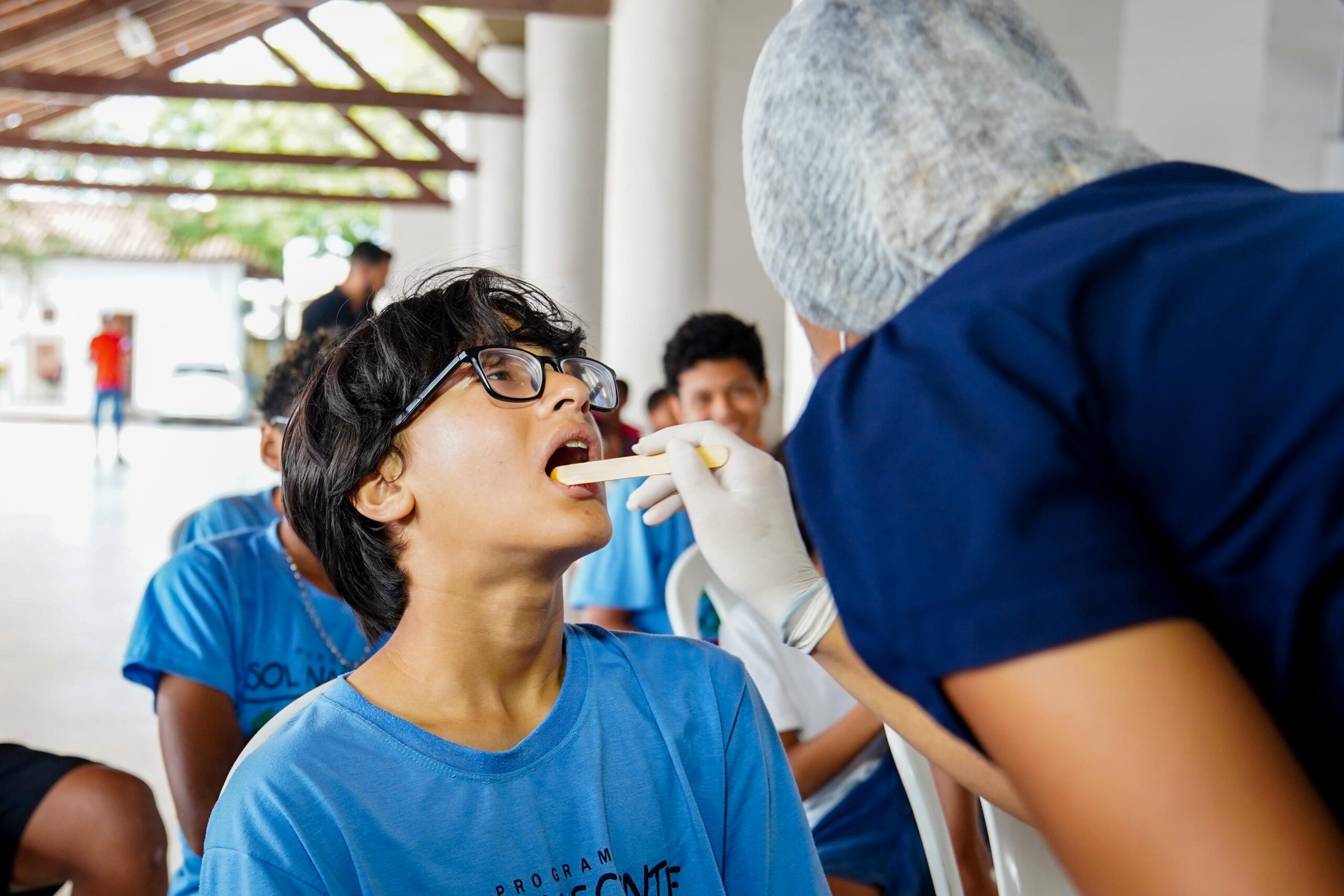 Gedema promove ação de saúde bucal para alunos do projeto ‘Sol Nascente’