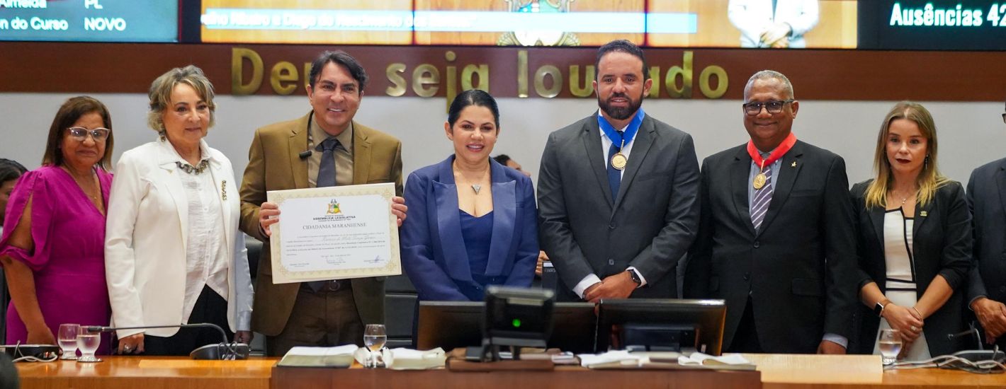 Assembleia homenageia empresário, articulador político e policial