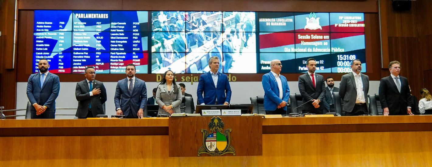 Assembleia homenageia o ‘Dia Nacional da Advocacia Pública’ em sessão solene