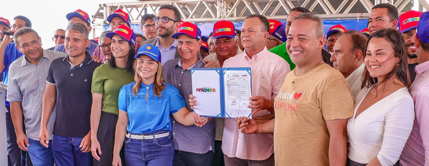 Iracema Vale participa do lançamento da duplicação da rodovia MA-204