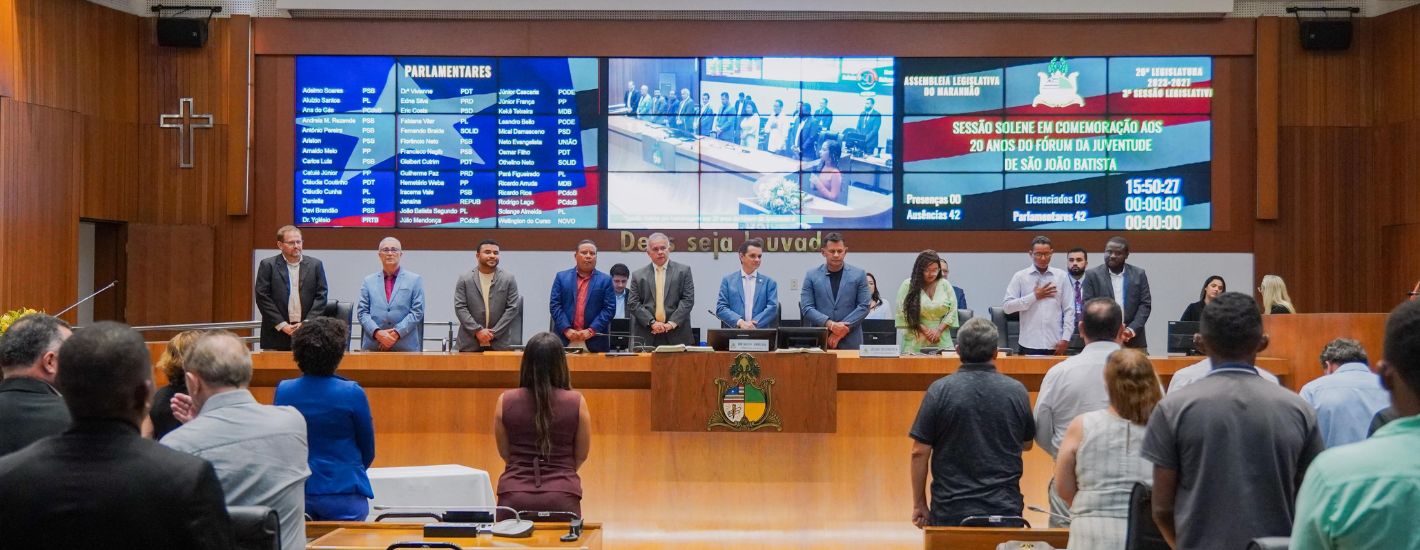 Assembleia realiza Sessão Solene em alusão ao Fórum da Juventude de São João Batista