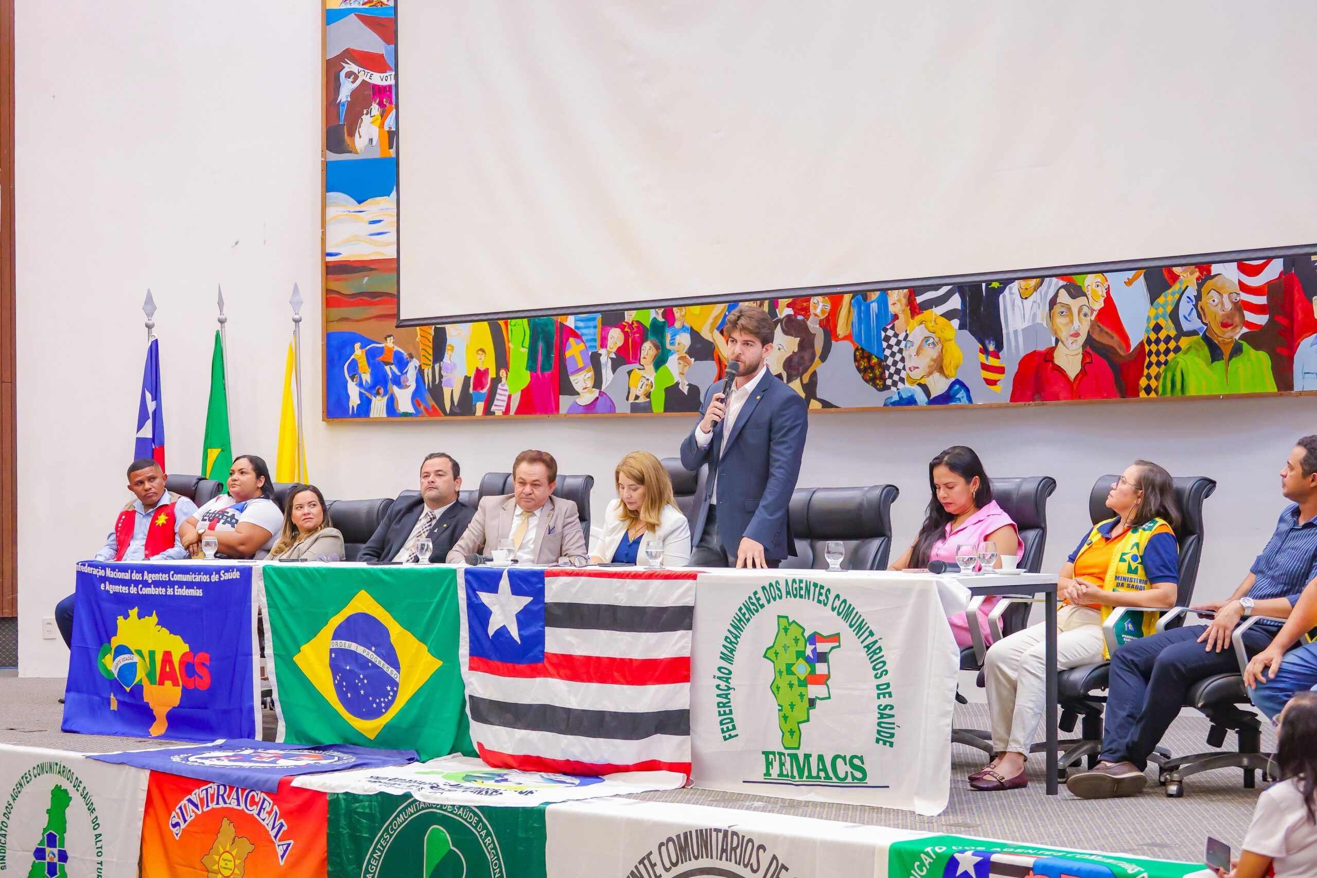 Davi Brandão participa de Encontro dos agentes de saúde do Maranhão e reforça apoio à categoria