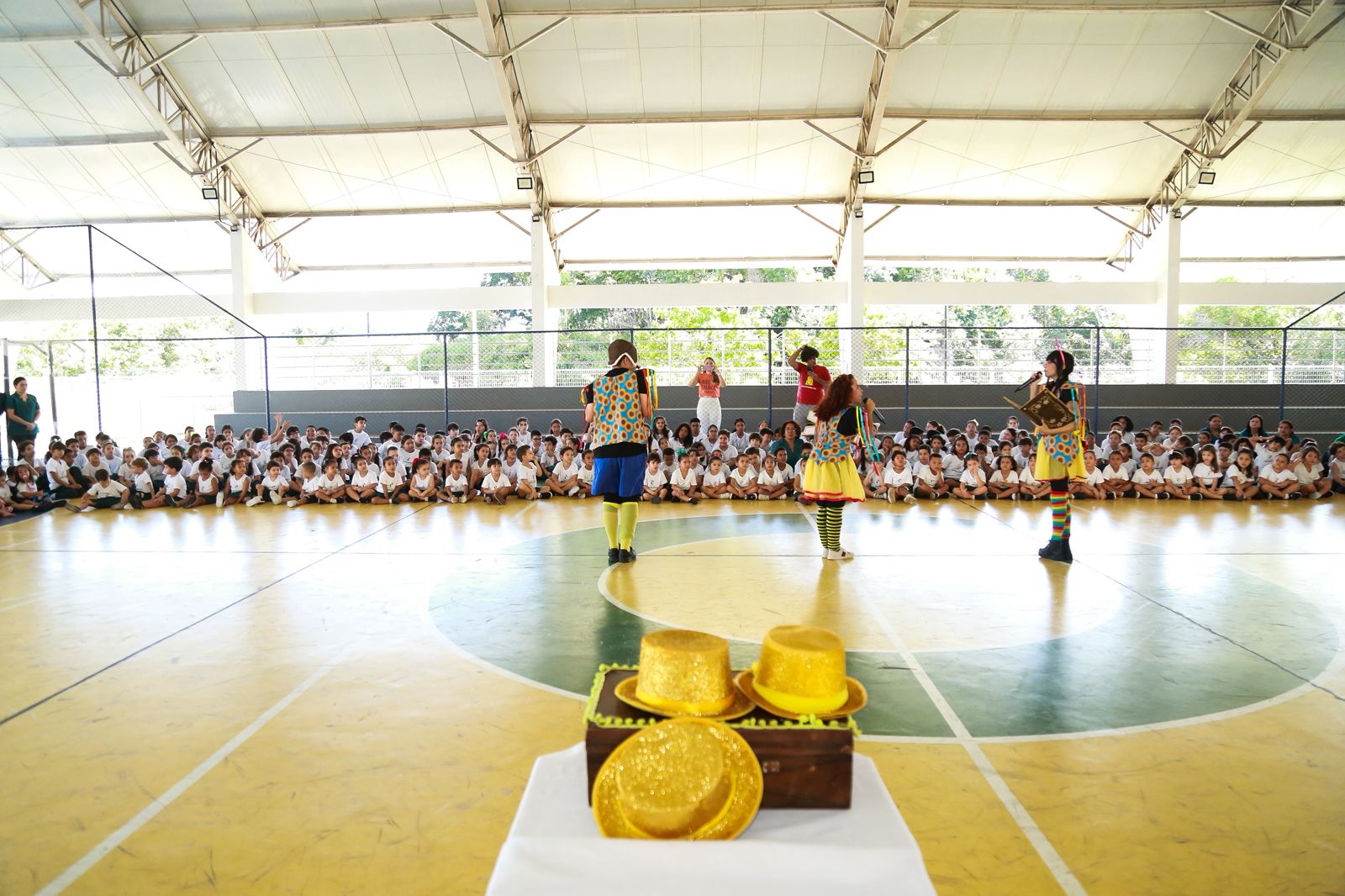 Encerramento da Campanha Maio Laranja na Creche-Escola Sementinha – Fotos: Miguel Viegas