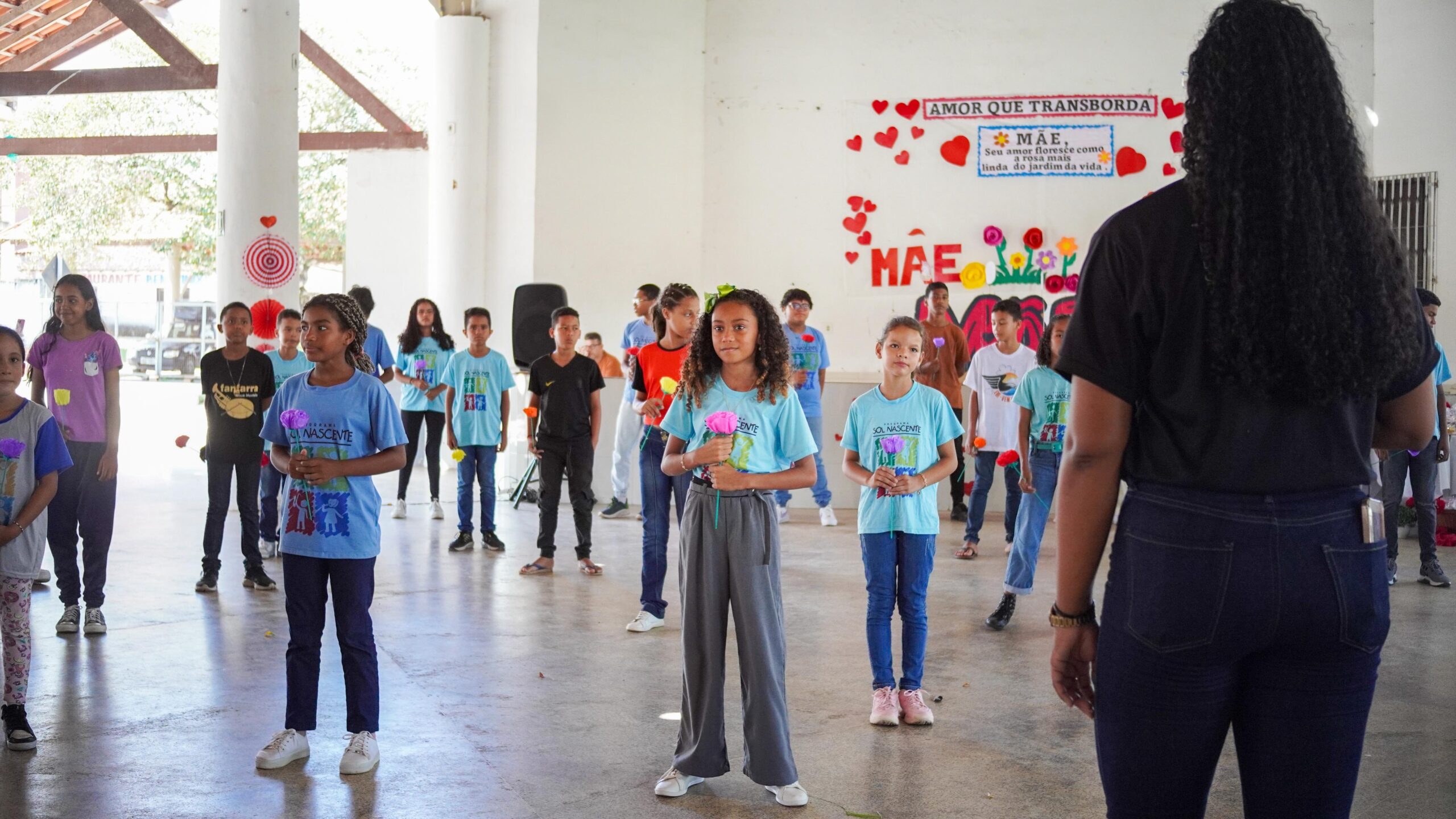 Gedema realiza emocionante festa para mães de alunos do Projeto Sol Nascente