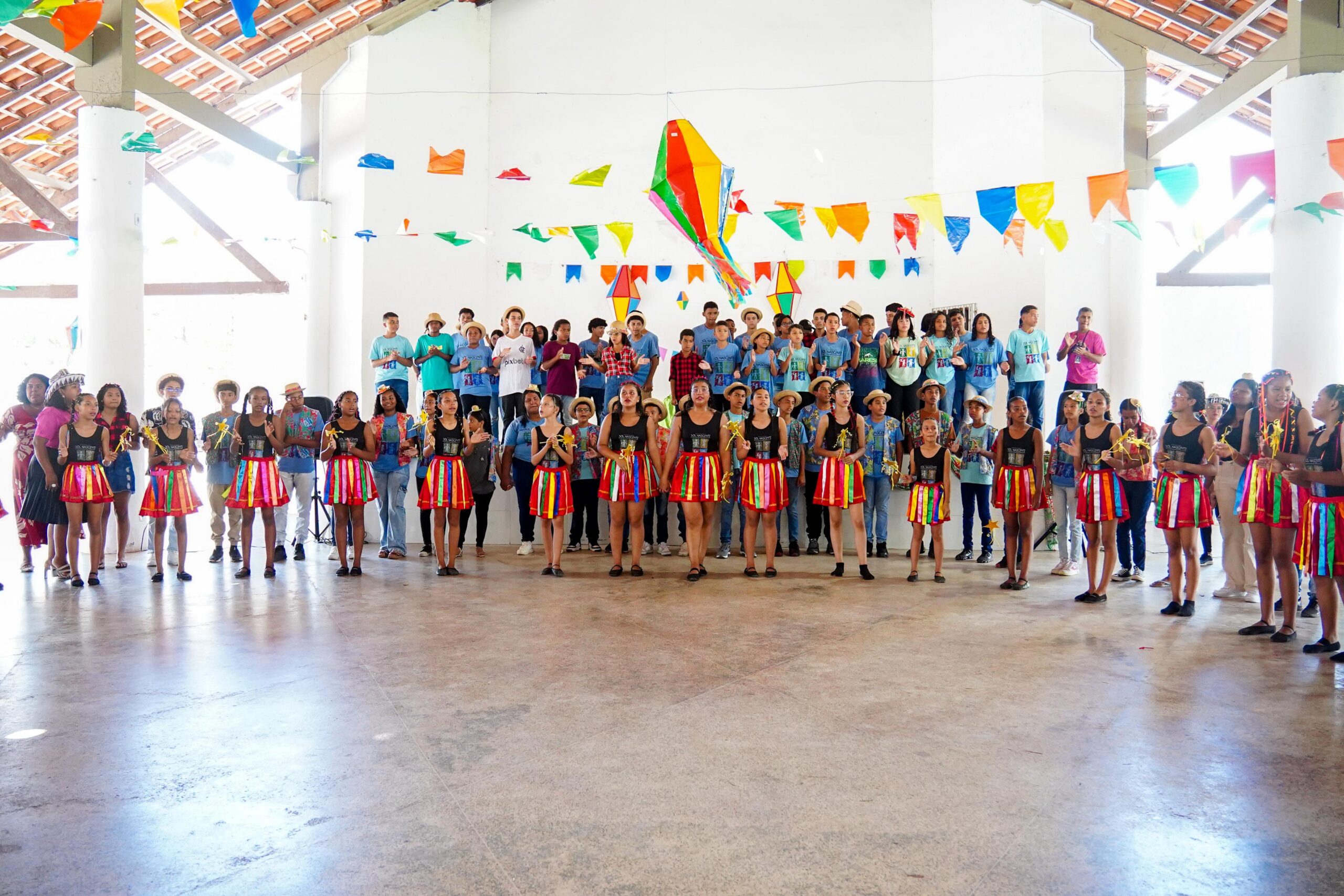 Projeto Sol Nascente celebra a cultura maranhense com bela festa de São João