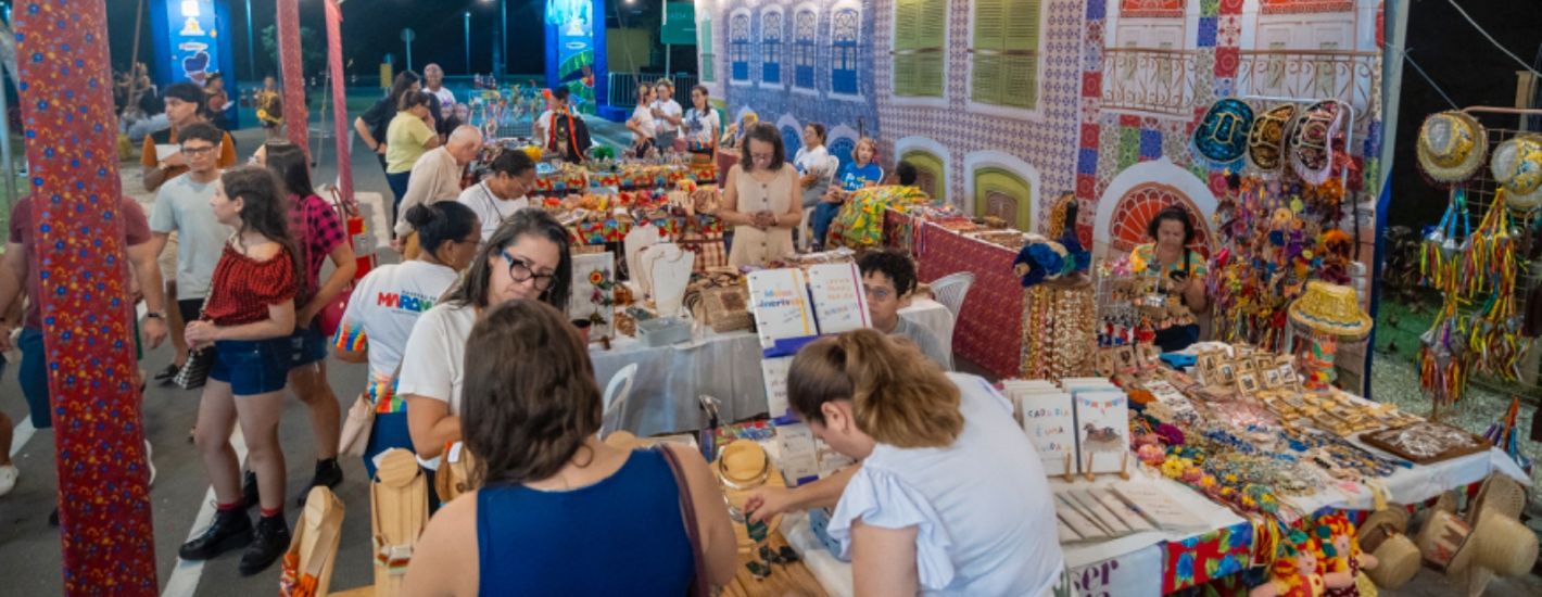 Visitantes destacam a variedade culinária e a riqueza do artesanato no Arraial da Assembleia