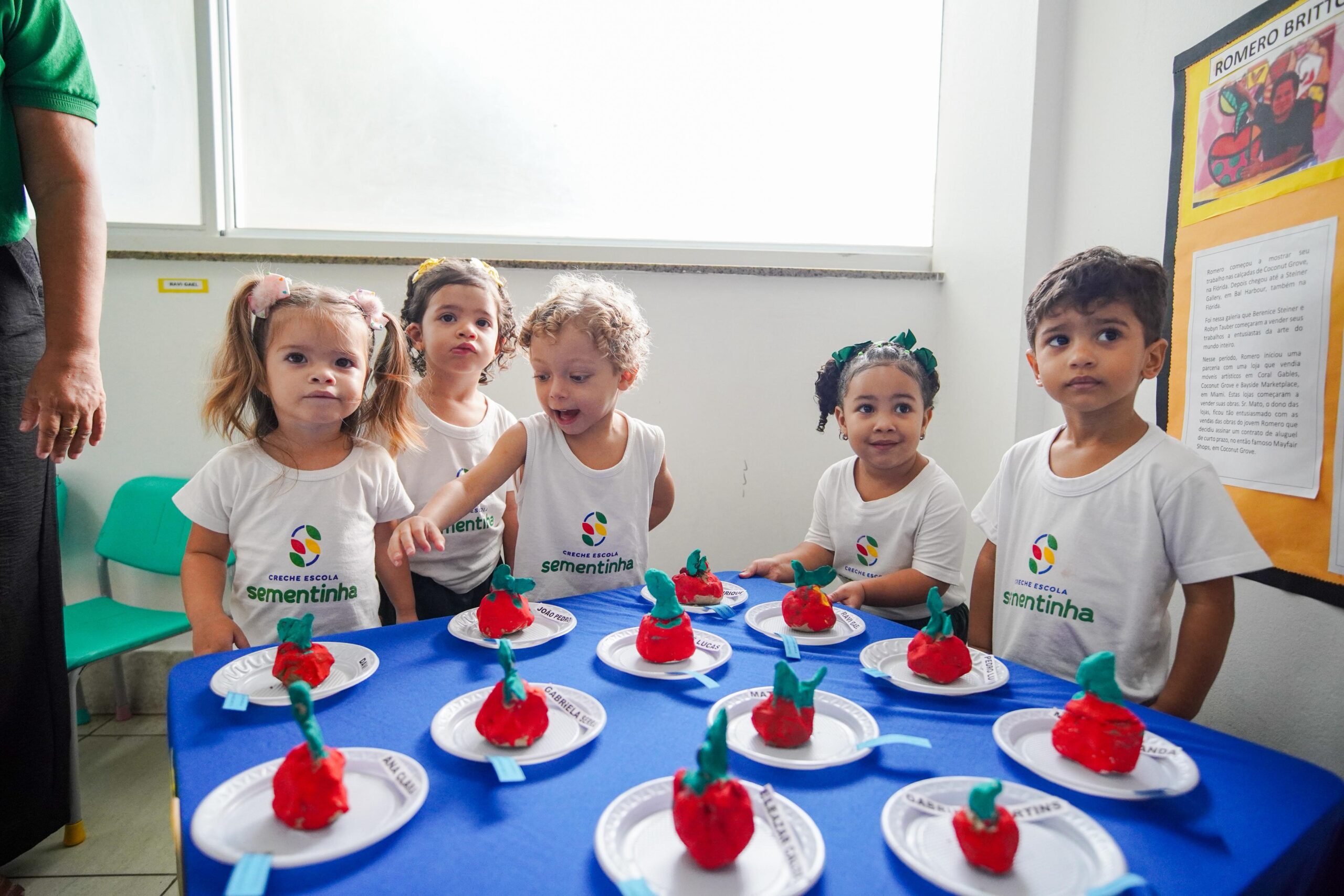 Projeto ‘Sou Criança, Sou Artista’ – Creche-Escola Sementinha / Fotos: Wesley Ramos