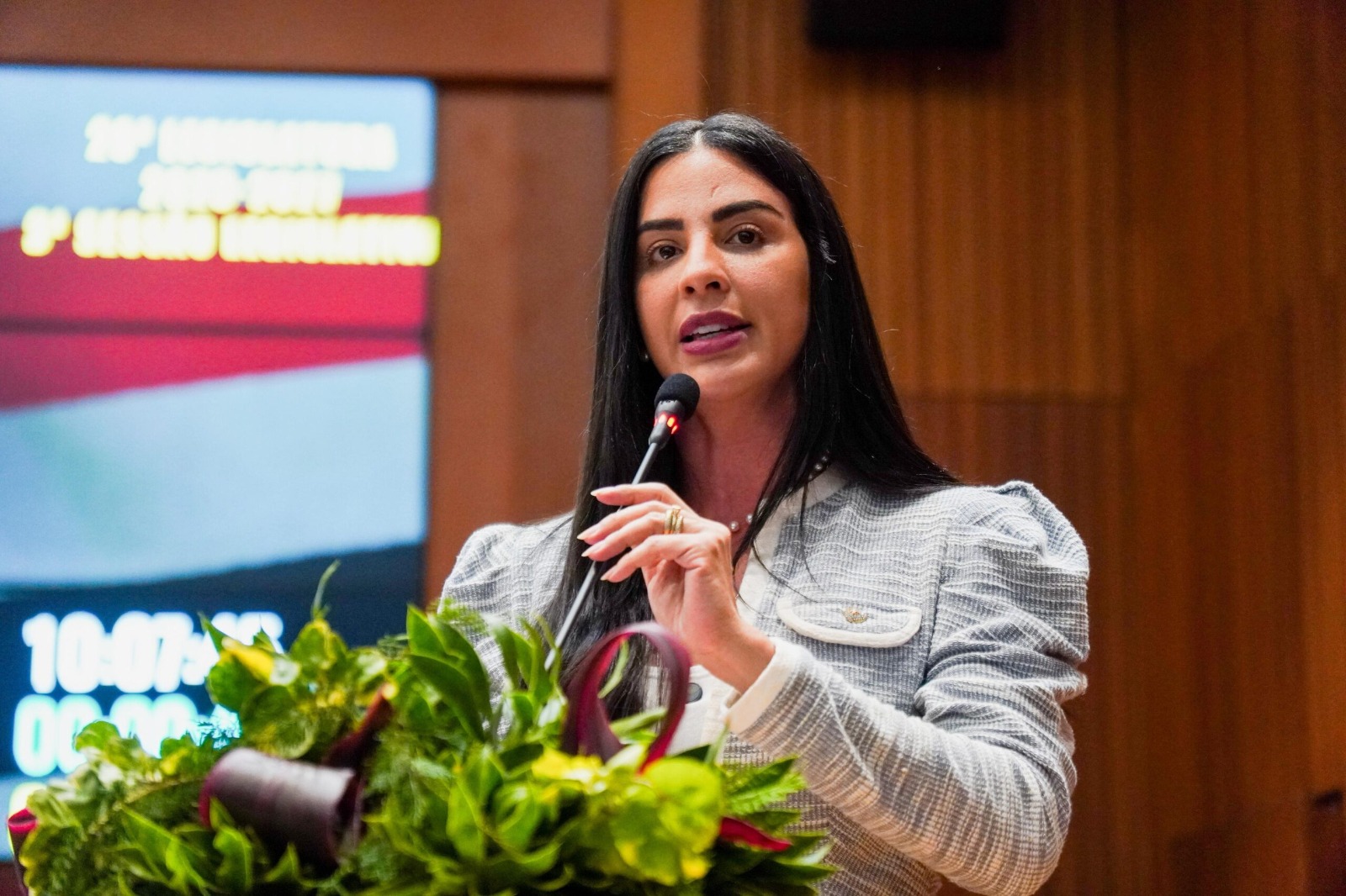 Deputada Daniella homenageia Presidente Dutra e destaca investimentos viabilizados por seu mandato