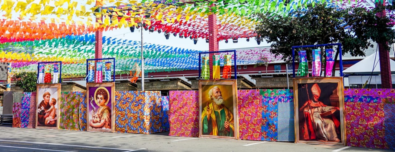 Tudo pronto para o Arraial da Assembleia, que tem a primeira noite nesta quinta-feira (19)