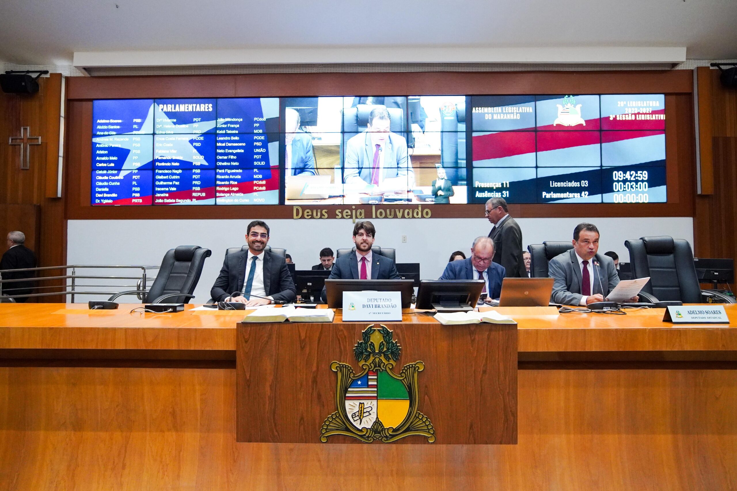Sessão Plenária – 1º de julho de 2025 / Fotos: Wesley Ramos e Kristiano Simas