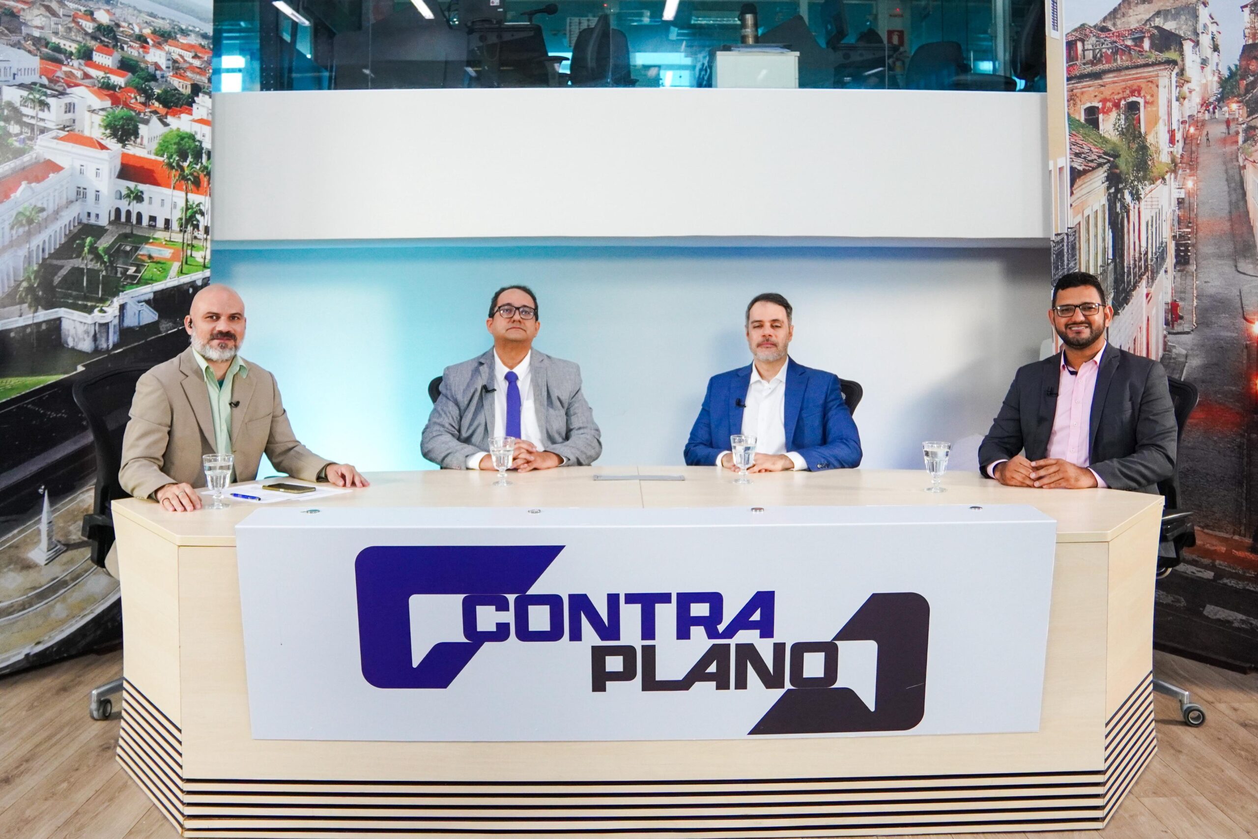 João Carvalho conversou com o promotor de Justiça, Márcio Tadeu, o defensor público 
Rafael Veras e o conselheiro tutelar Rodrigo Santos