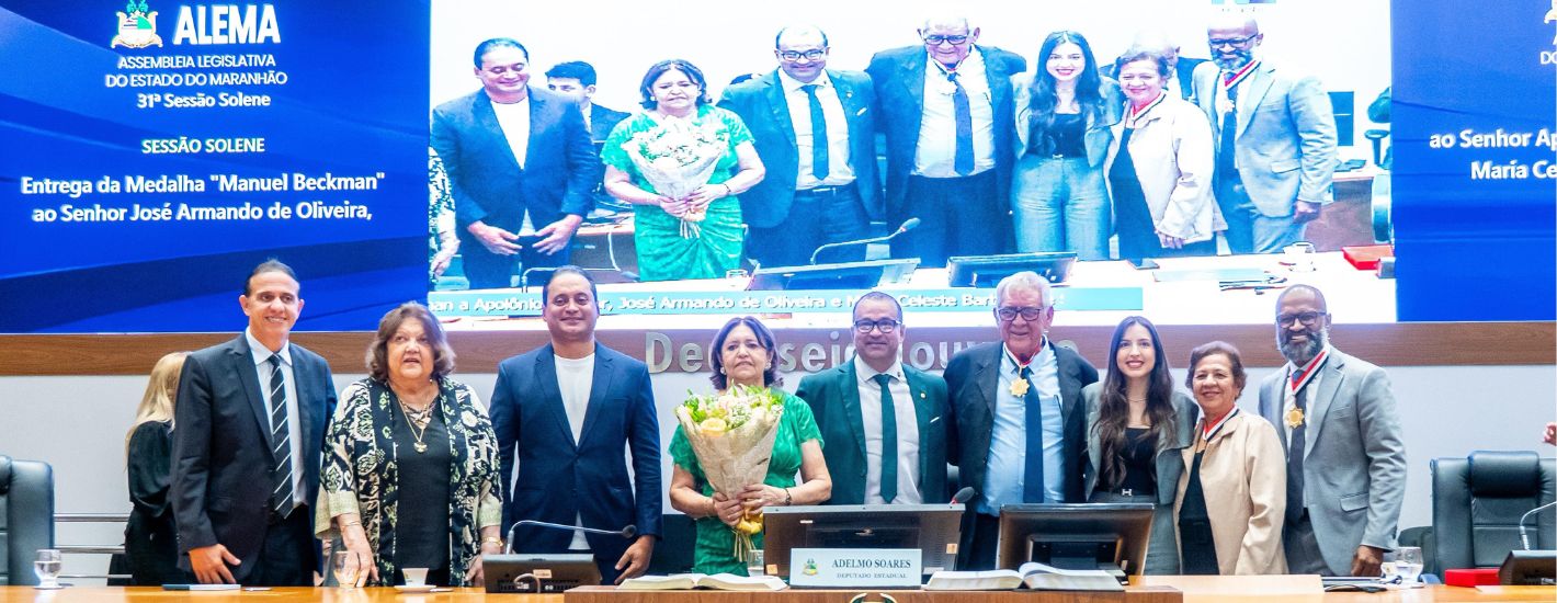 Alema concede Medalha “Manuel Beckman” a personalidades caxienses e reconhece manifestações culturais do município