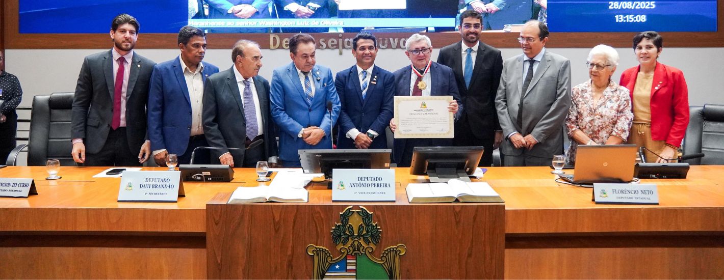 Assembleia concede Título de ‘Cidadão Maranhense’ e Medalha ‘Manuel Beckman’ a Washington Oliveira