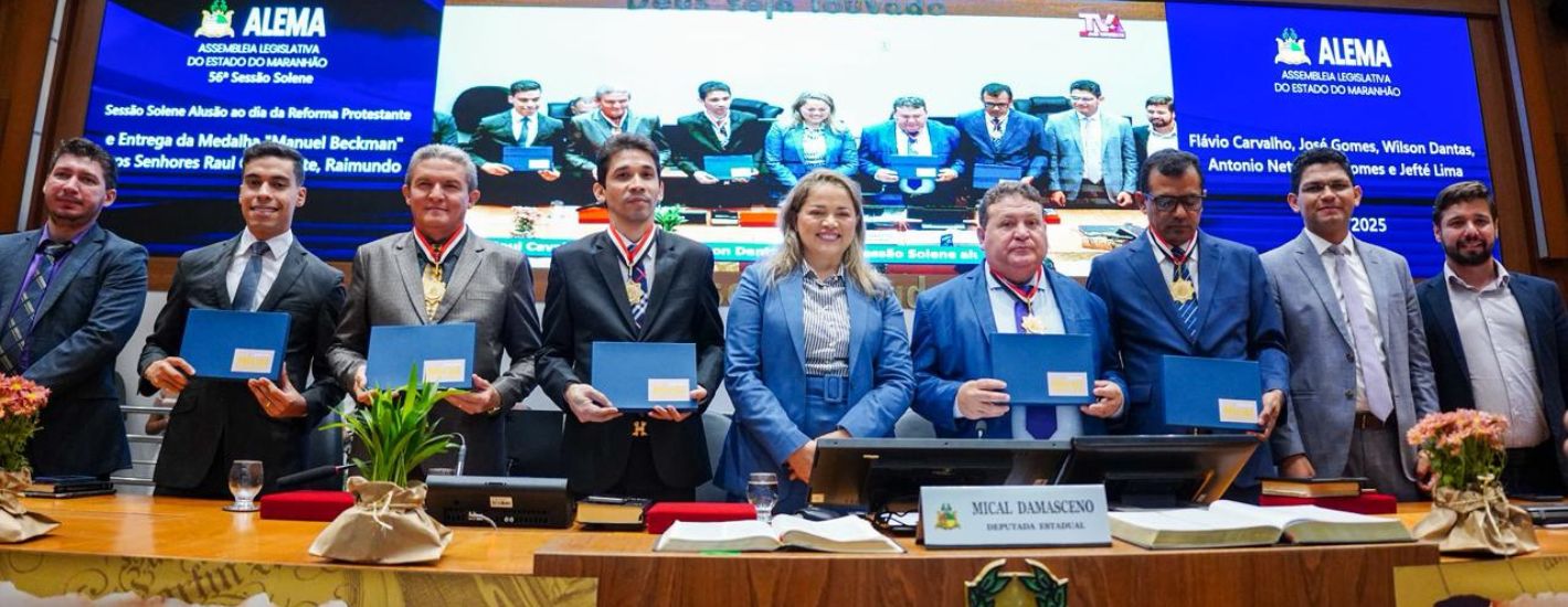 Assembleia homenagem ao Dia da Reforma Protestante em sessão solene