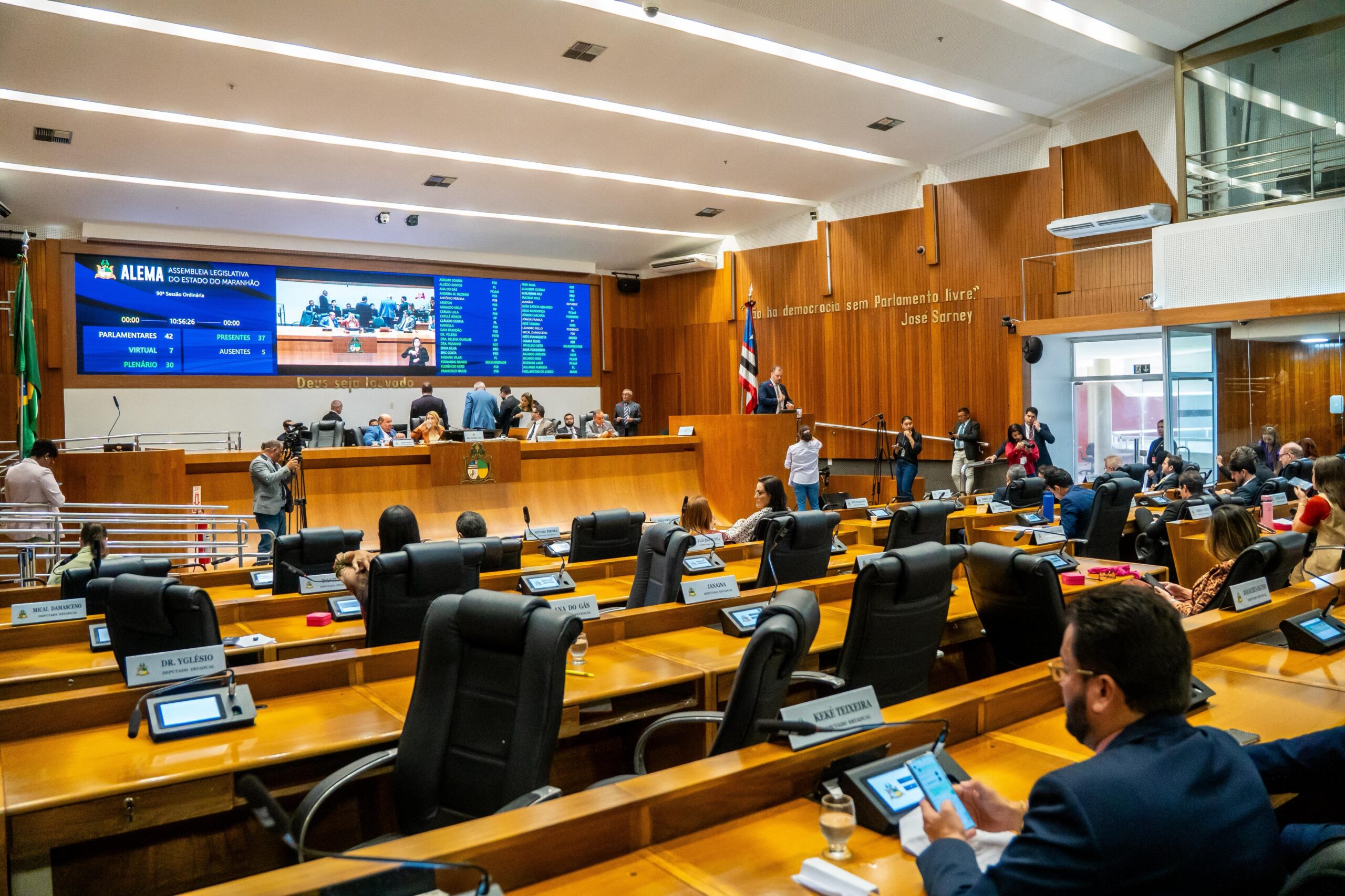 Plenário aprovou Projeto de Resolução Legislativa nº 053/2025, na sessão desta quarta-feira