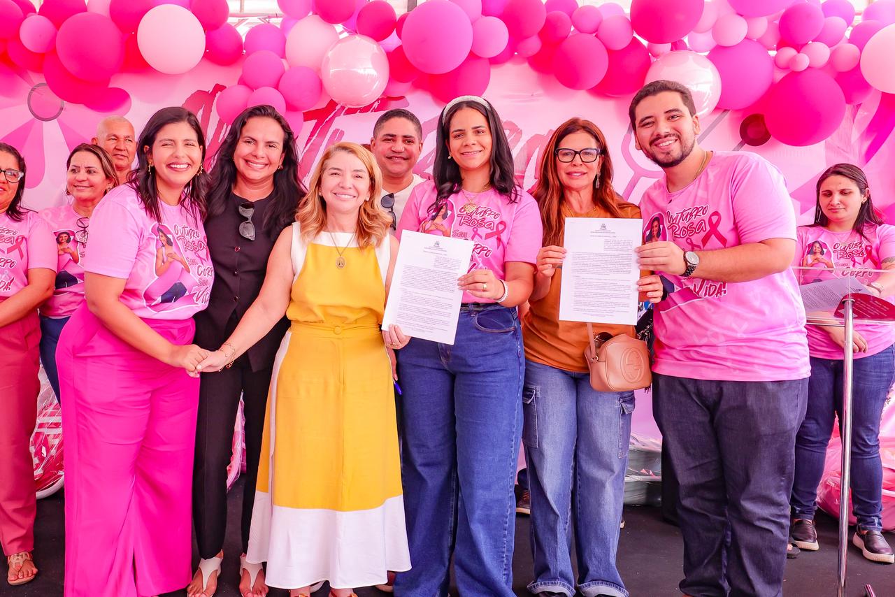 Lançamento da campanha Outubro Rosa 2025 em Barreirinhas / Fotos: J. Cardoso