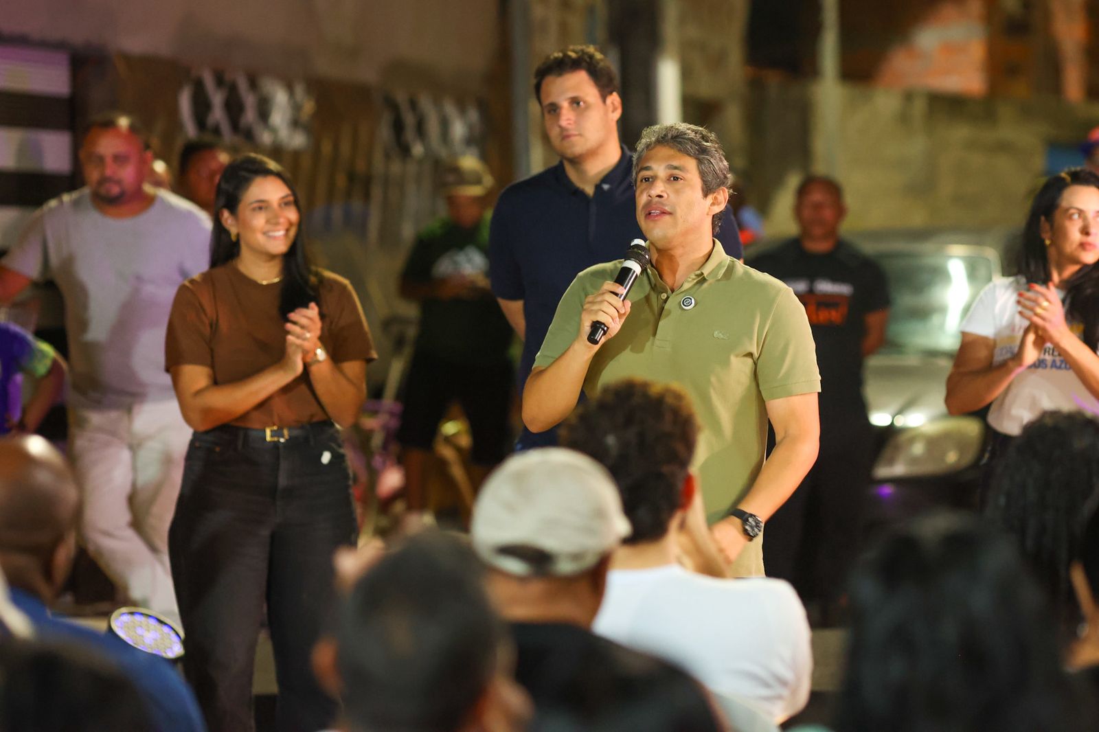 Deputado Osmar Filho visita Vila Romário e destaca avanços em obras de infraestrutura