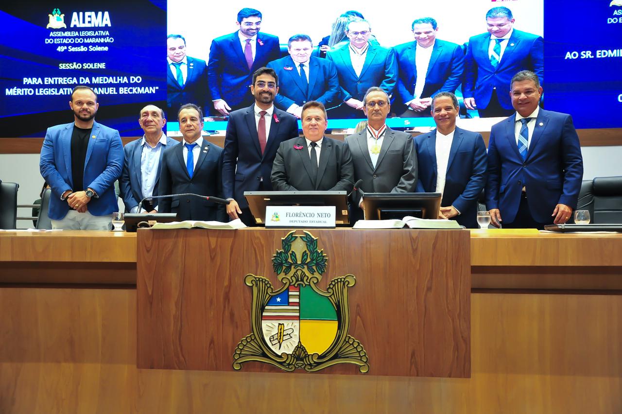 Medalha para o empresário Edmilson de Araújo Pires