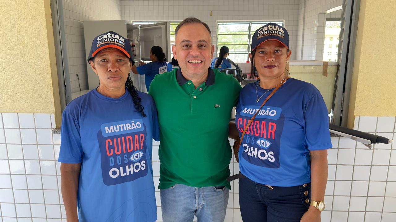 Mutirão oftalmológico promovido pelo deputado Catulé Júnior ultrapassa 2 mil beneficiados em Caxias