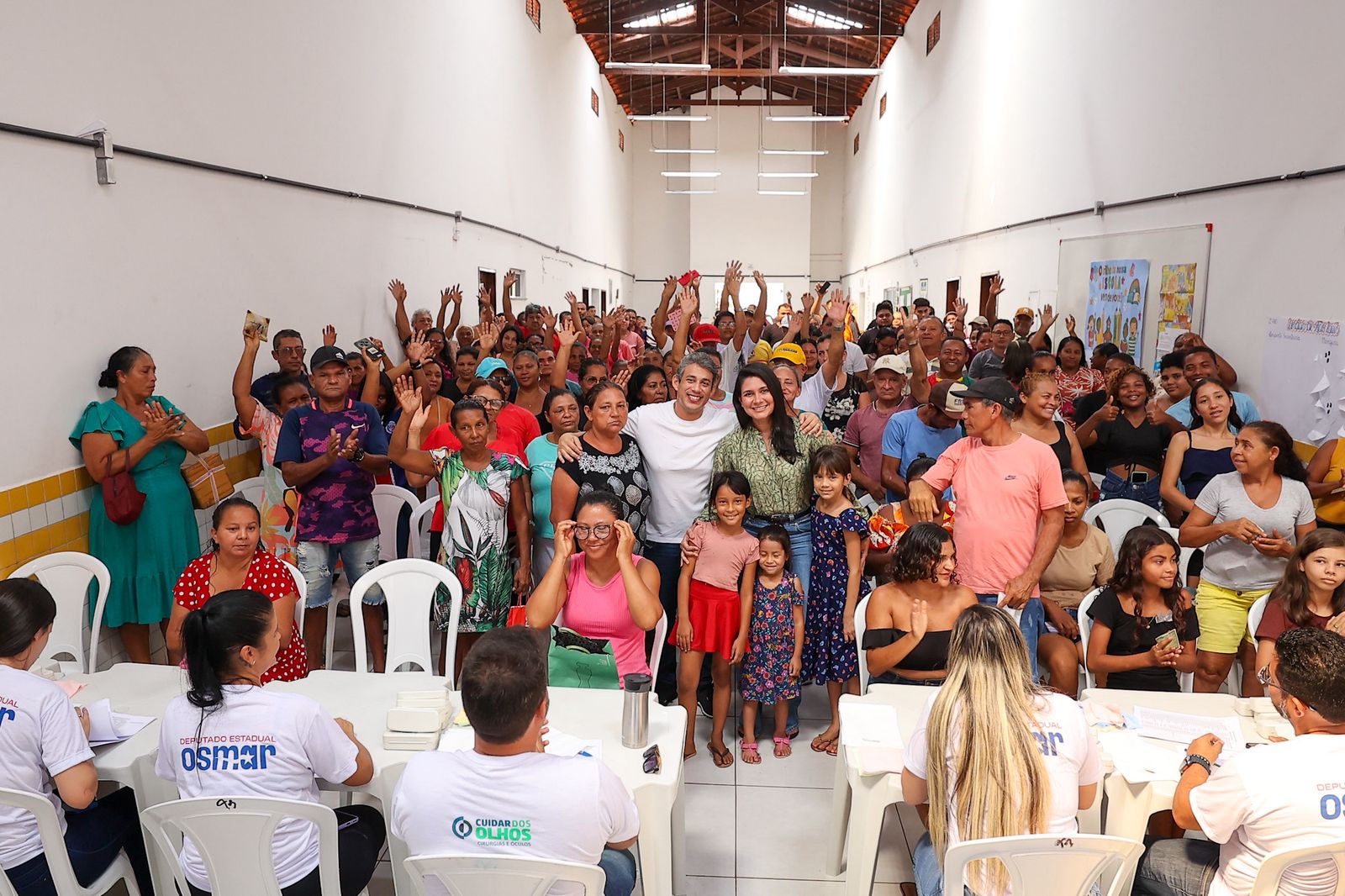 Ação promovida pelo deputado Osmar Filho realiza mais de mil atendimentos de saúde em São Luís