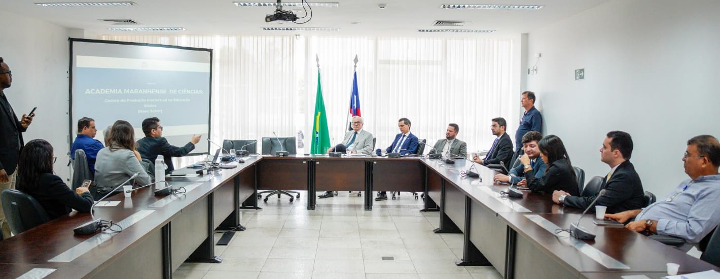 Comissão de Educação discute projeto de educação básica da Academia Maranhense de Ciências