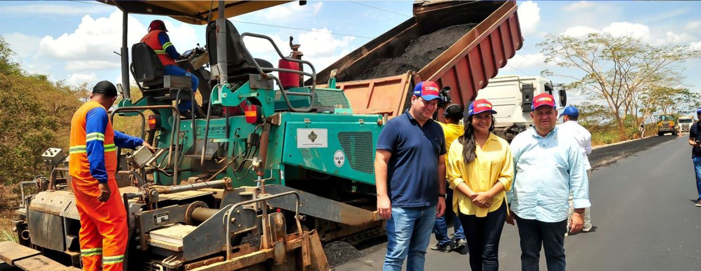 Deputados estaduais vistoriam obra de requalificação da MA-014 