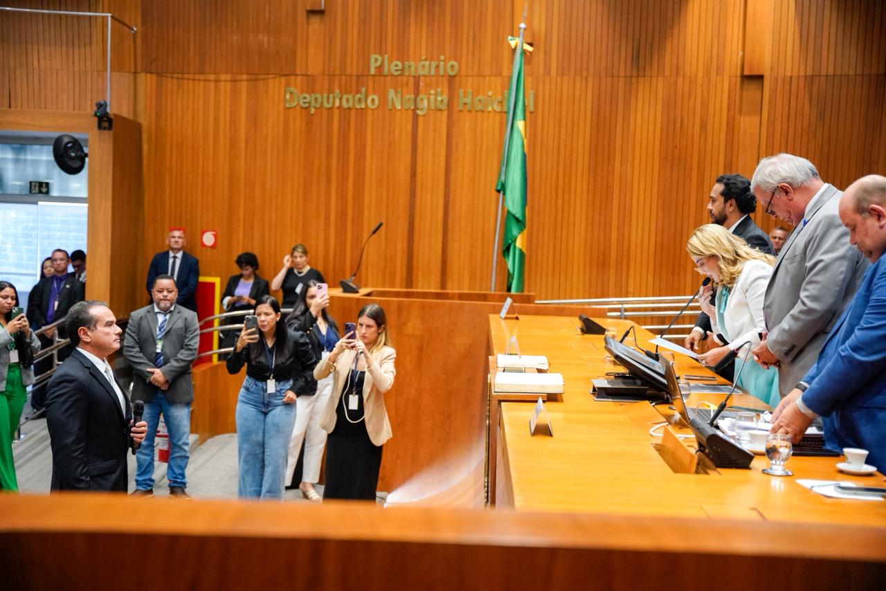 Posse do deputado Sérgio Albuquerque