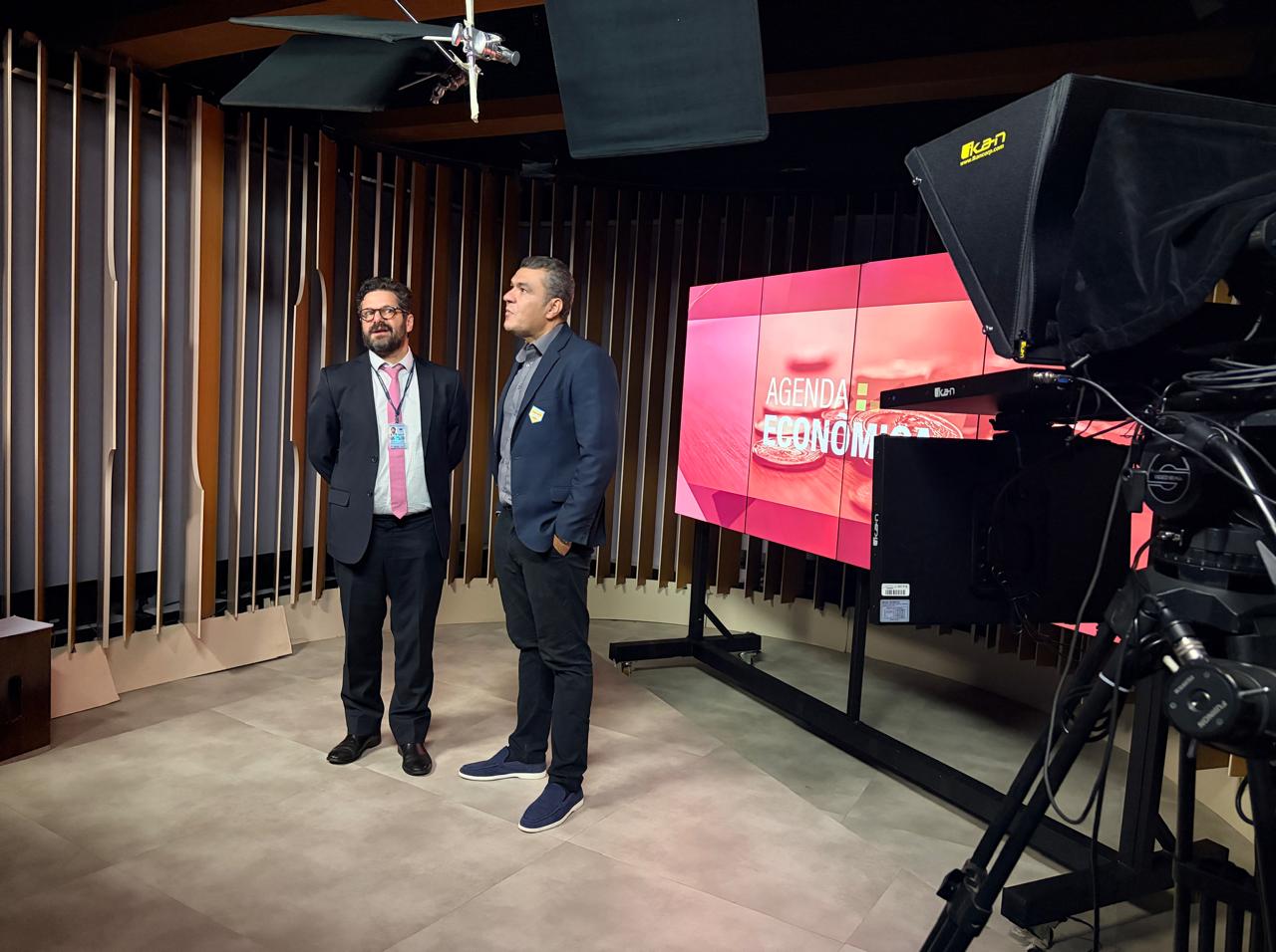 Diretor de Comunicação da Alema visita Comunicação do Senado Federal e consolida novas parcerias institucionais