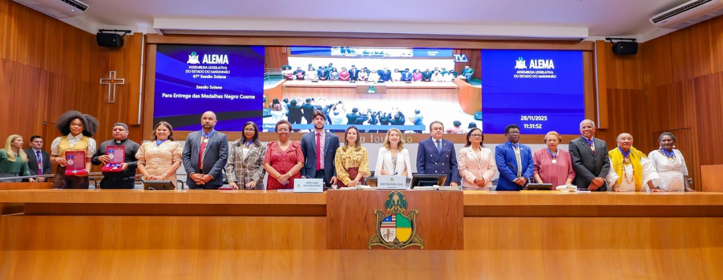 Assembleia Legislativa concede a Medalha Negro Cosme a 11 personalidades da luta antirracista no Maranhão