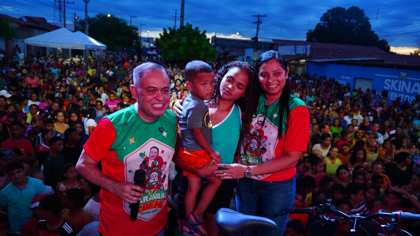 Catulé Júnior realiza 13ª ‘Caravana do Bem’ e transforma o Natal de milhares de crianças em Caxias