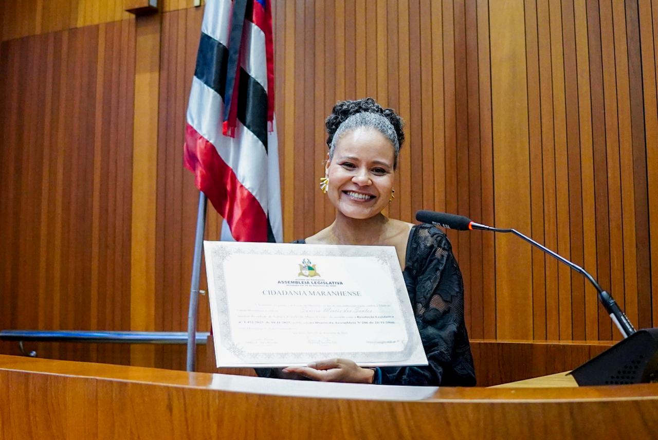 Título de Cidadã Maranhense à promotora Samira Santos