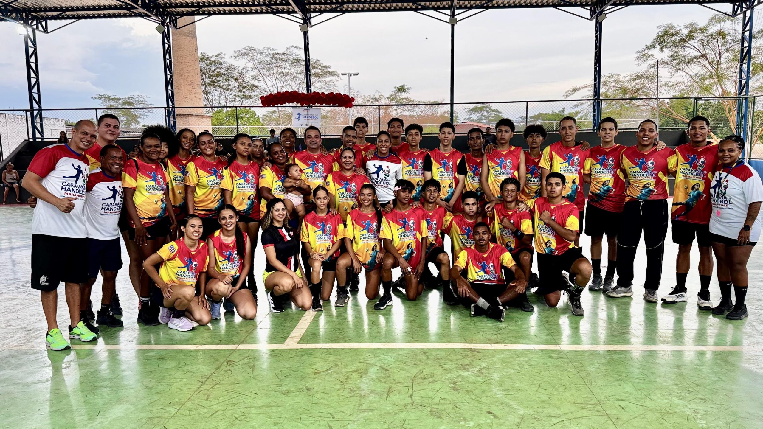 Presença da campeã mundial Ana Paula marca evento de handebol em Caxias e reforça atuação do deputado Adelmo Soares