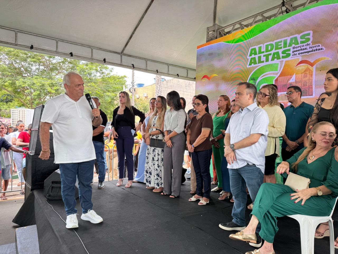 Catulé Júnior participa das comemorações pelos 64 anos de Aldeias Altas