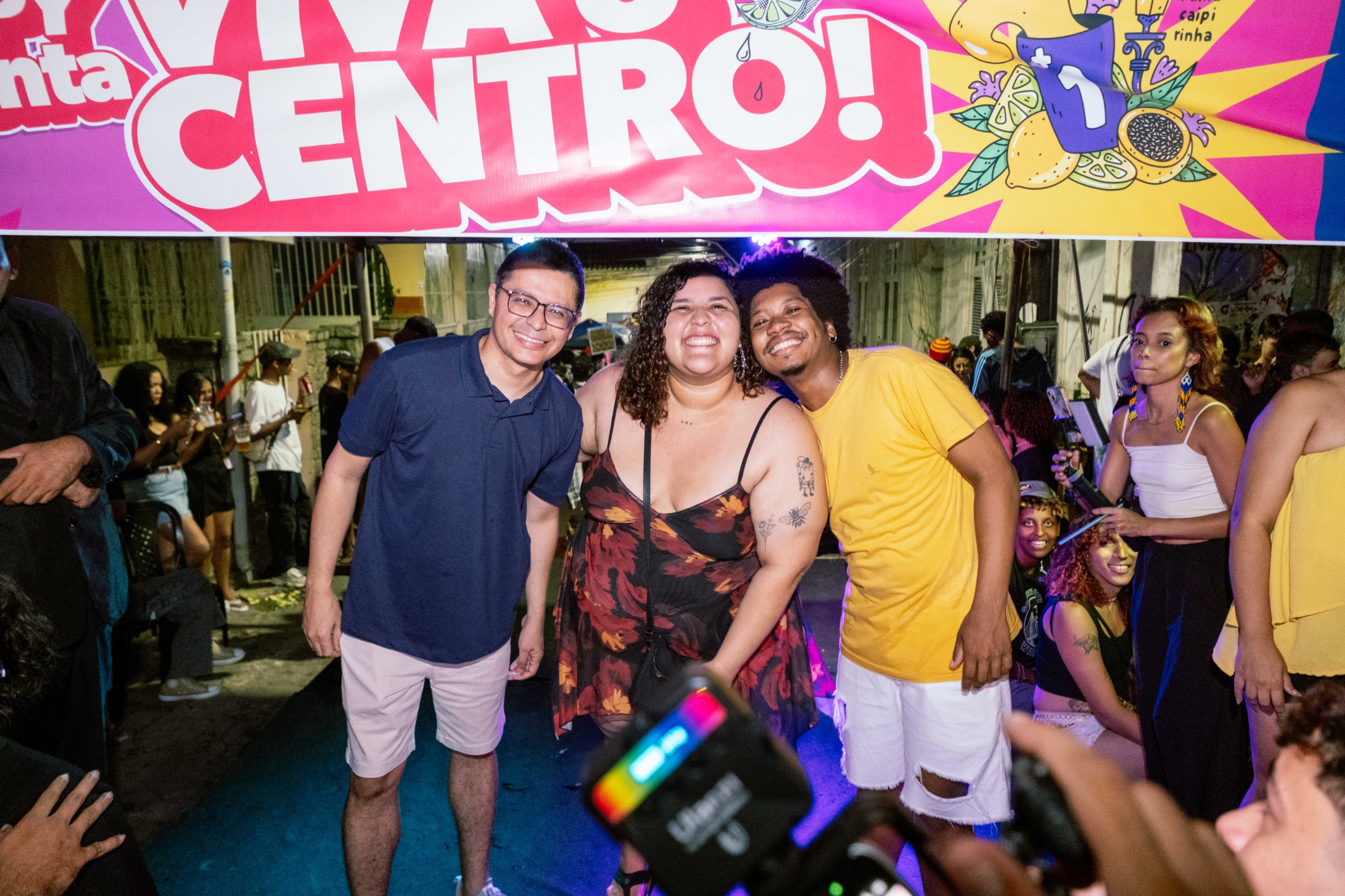 Carlos Lula apoia movimento de reocupação do Centro com cultura